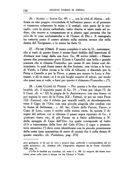 Archivio storico di Corsica pubblicazione trimestrale