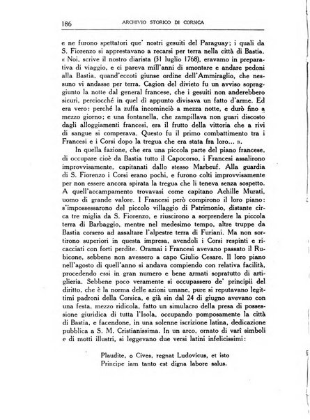 Archivio storico di Corsica pubblicazione trimestrale