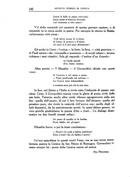 Archivio storico di Corsica pubblicazione trimestrale