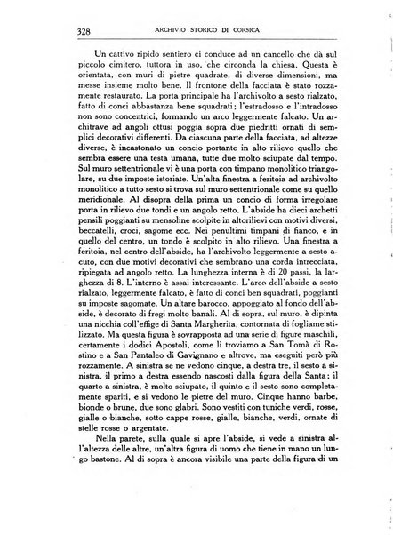 Archivio storico di Corsica pubblicazione trimestrale