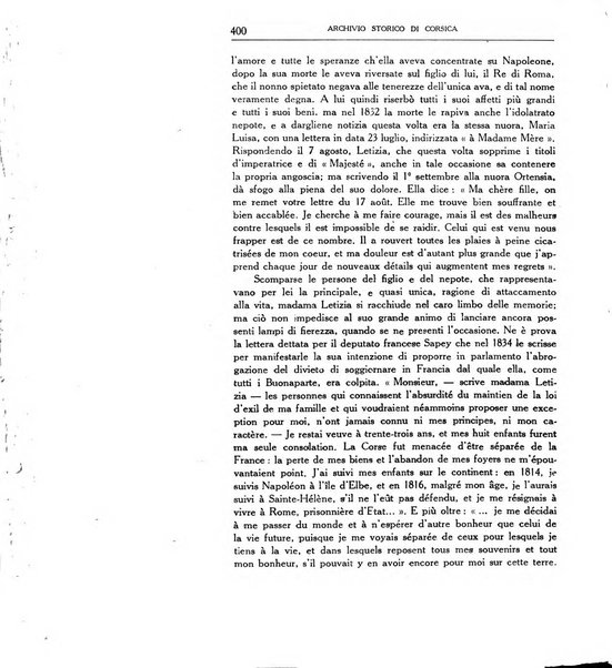 Archivio storico di Corsica pubblicazione trimestrale