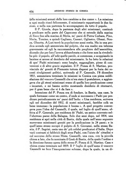 Archivio storico di Corsica pubblicazione trimestrale