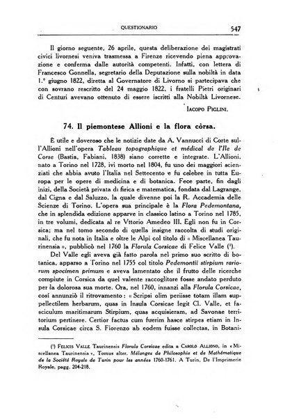 Archivio storico di Corsica pubblicazione trimestrale