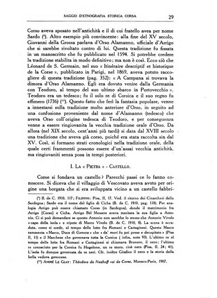 Archivio storico di Corsica pubblicazione trimestrale