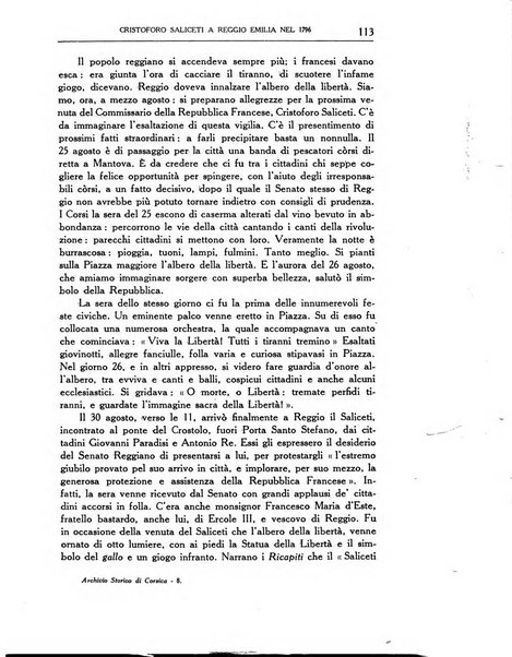 Archivio storico di Corsica pubblicazione trimestrale