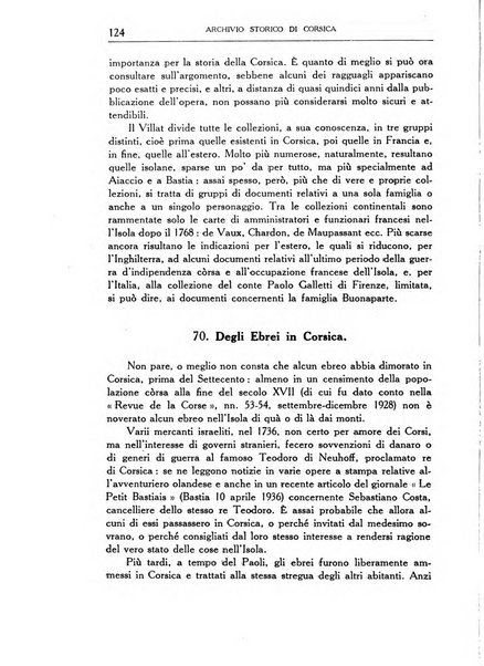 Archivio storico di Corsica pubblicazione trimestrale