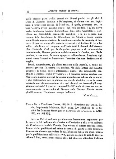 Archivio storico di Corsica pubblicazione trimestrale