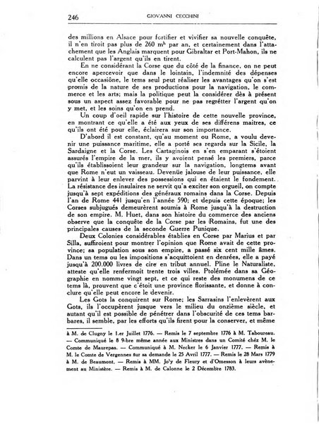 Archivio storico di Corsica pubblicazione trimestrale