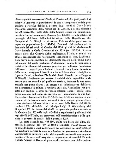 Archivio storico di Corsica pubblicazione trimestrale