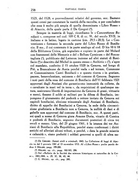 Archivio storico di Corsica pubblicazione trimestrale