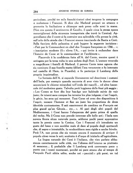 Archivio storico di Corsica pubblicazione trimestrale