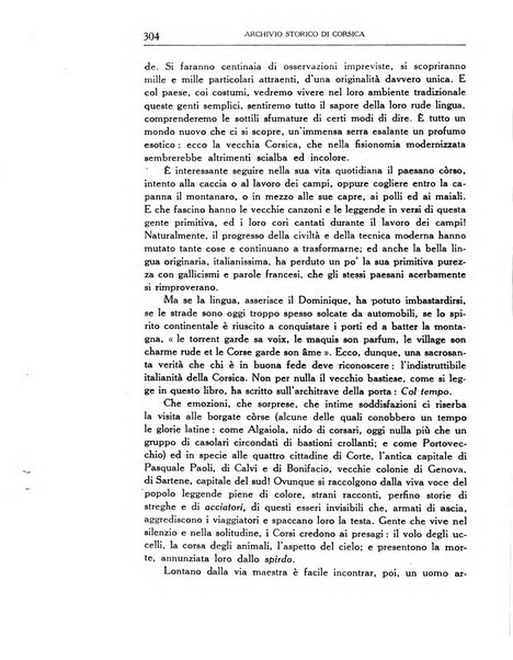 Archivio storico di Corsica pubblicazione trimestrale