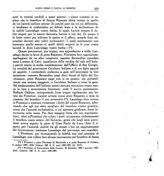 Archivio storico di Corsica pubblicazione trimestrale