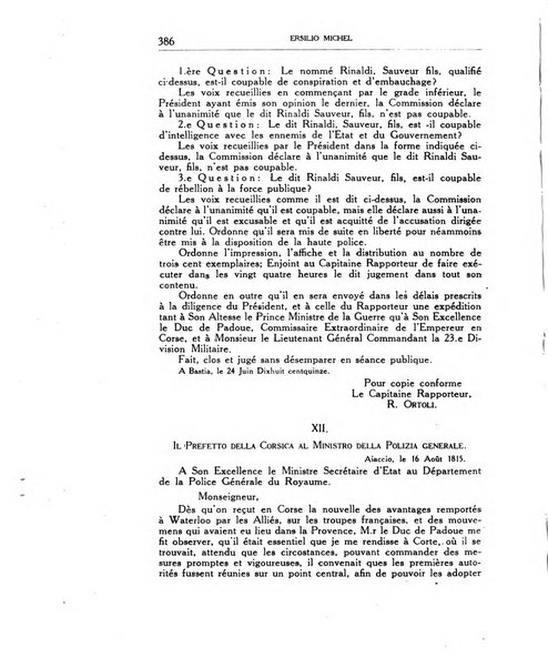 Archivio storico di Corsica pubblicazione trimestrale