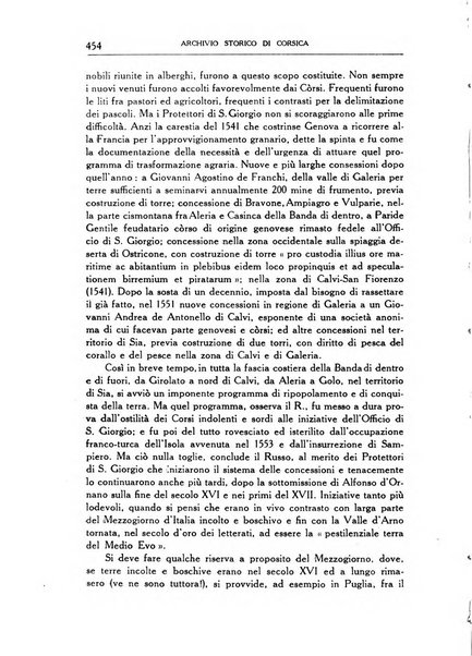 Archivio storico di Corsica pubblicazione trimestrale