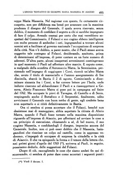 Archivio storico di Corsica pubblicazione trimestrale