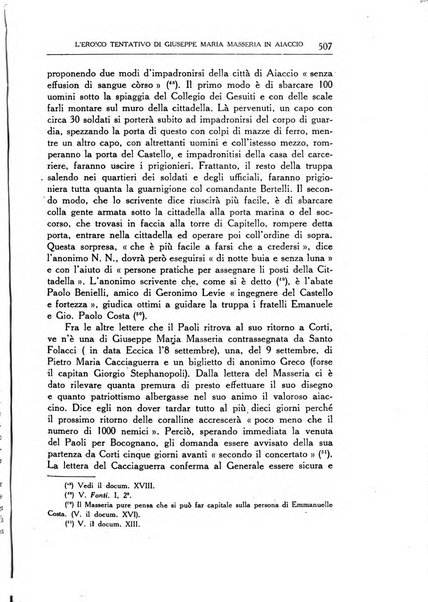 Archivio storico di Corsica pubblicazione trimestrale