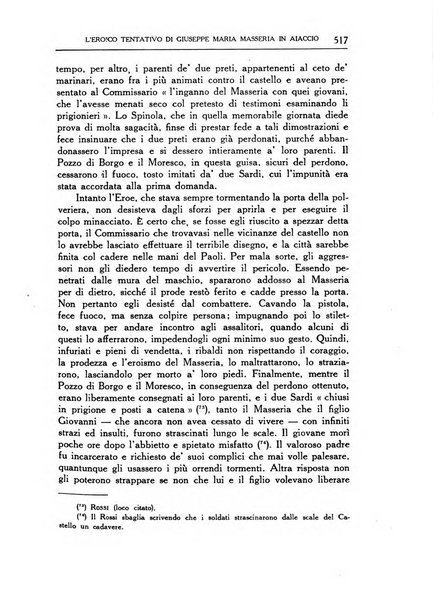 Archivio storico di Corsica pubblicazione trimestrale