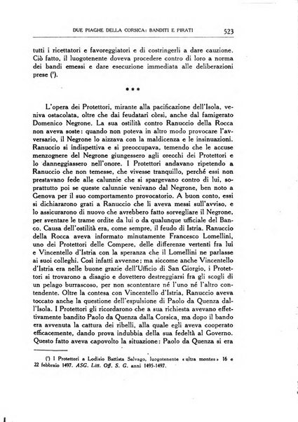 Archivio storico di Corsica pubblicazione trimestrale