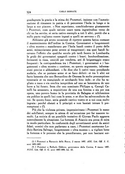 Archivio storico di Corsica pubblicazione trimestrale