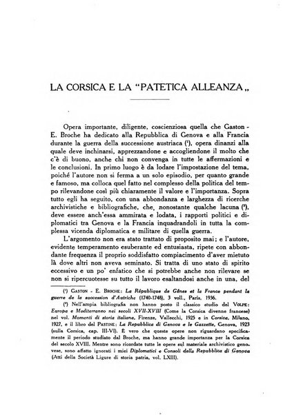 Archivio storico di Corsica pubblicazione trimestrale