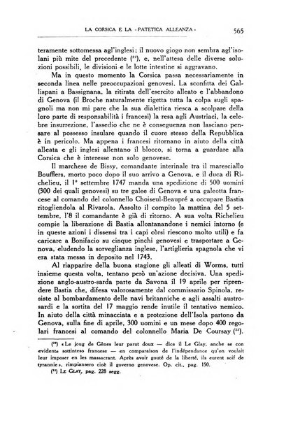 Archivio storico di Corsica pubblicazione trimestrale