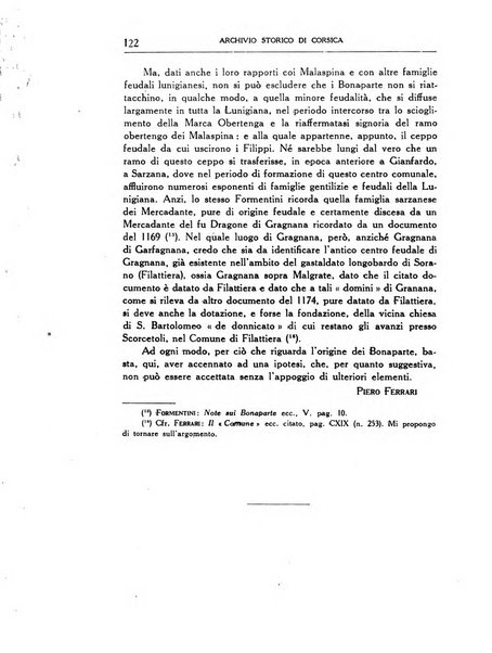 Archivio storico di Corsica pubblicazione trimestrale