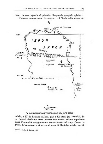 Archivio storico di Corsica pubblicazione trimestrale