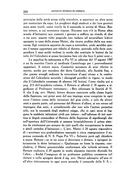 Archivio storico di Corsica pubblicazione trimestrale