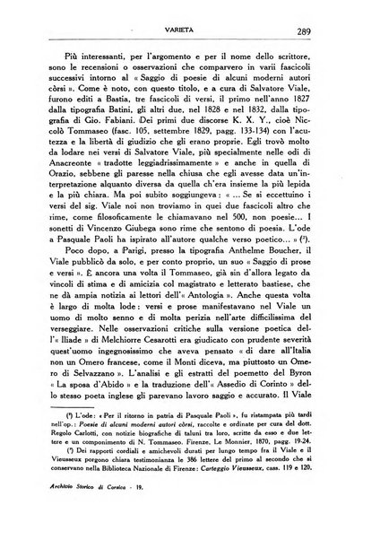 Archivio storico di Corsica pubblicazione trimestrale