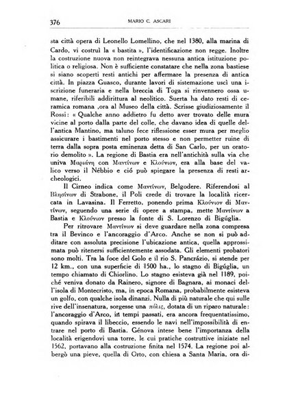 Archivio storico di Corsica pubblicazione trimestrale