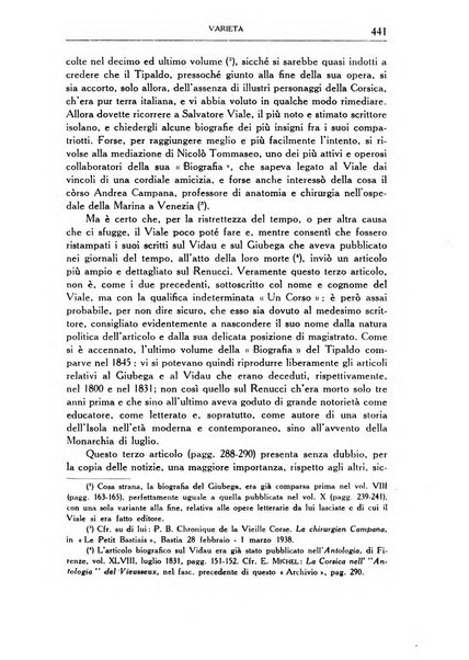 Archivio storico di Corsica pubblicazione trimestrale