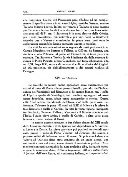 Archivio storico di Corsica pubblicazione trimestrale