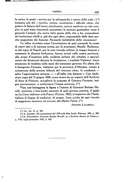 Archivio storico di Corsica pubblicazione trimestrale