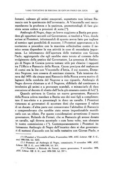 Archivio storico di Corsica pubblicazione trimestrale