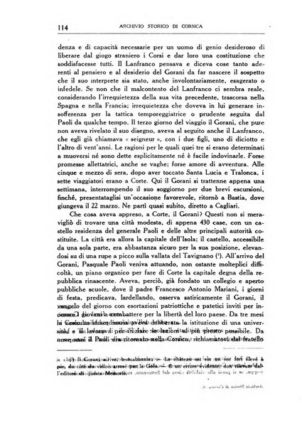 Archivio storico di Corsica pubblicazione trimestrale