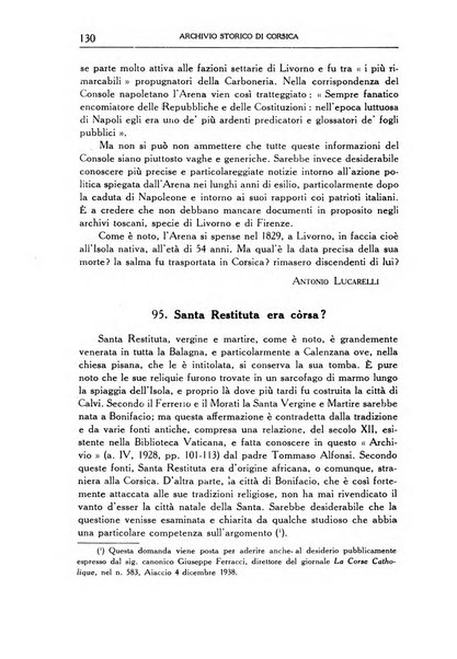 Archivio storico di Corsica pubblicazione trimestrale