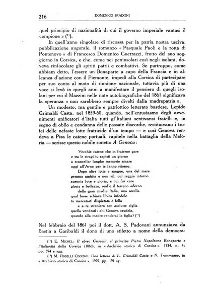 Archivio storico di Corsica pubblicazione trimestrale