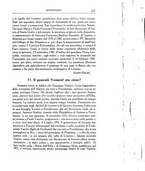 Archivio storico di Corsica pubblicazione trimestrale