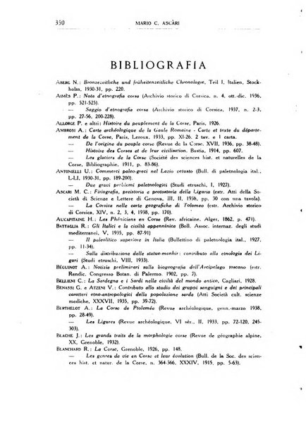 Archivio storico di Corsica pubblicazione trimestrale