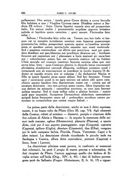 Archivio storico di Corsica pubblicazione trimestrale