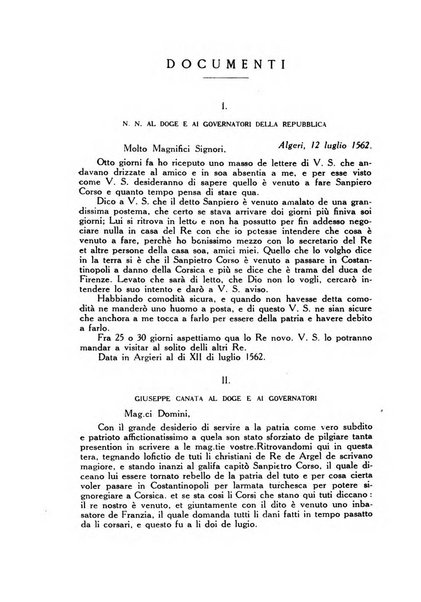 Archivio storico di Corsica pubblicazione trimestrale