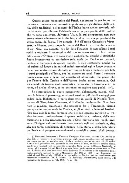 Archivio storico di Corsica pubblicazione trimestrale