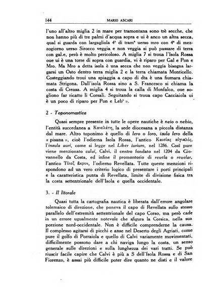 Archivio storico di Corsica pubblicazione trimestrale