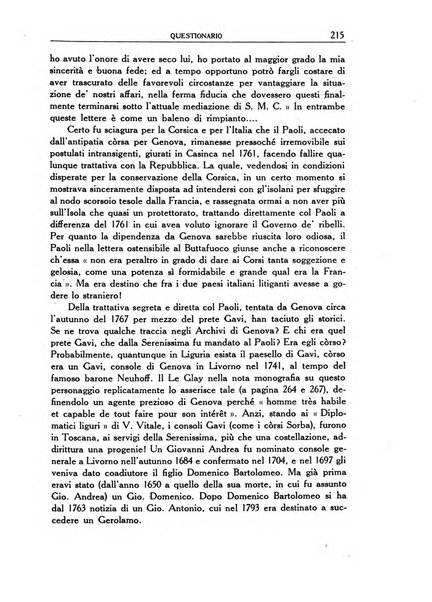 Archivio storico di Corsica pubblicazione trimestrale