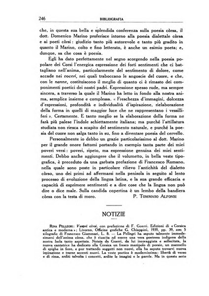 Archivio storico di Corsica pubblicazione trimestrale