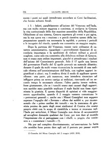 Archivio storico di Corsica pubblicazione trimestrale