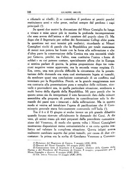 Archivio storico di Corsica pubblicazione trimestrale