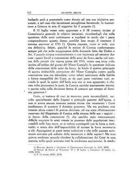 Archivio storico di Corsica pubblicazione trimestrale