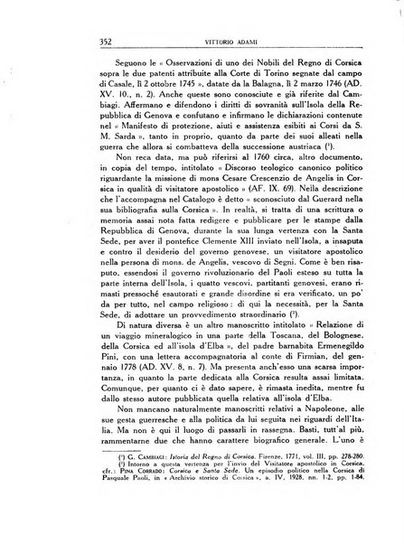 Archivio storico di Corsica pubblicazione trimestrale